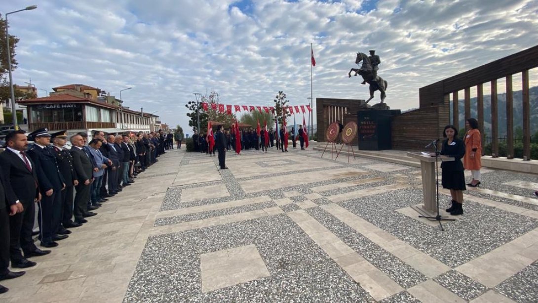 10 Kasım Atatürk'ü Anma Günü Programı Düzenlendi